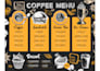 create modify redesign food menu and promotional offer card